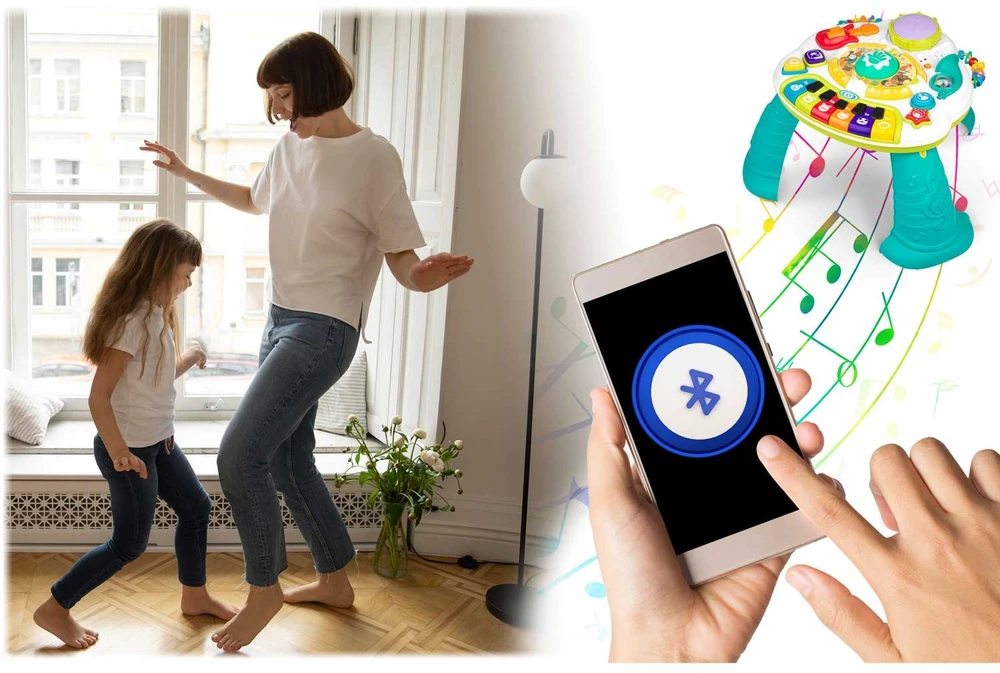 Ricokids Edukacinis stalas su muzika BT RK-812