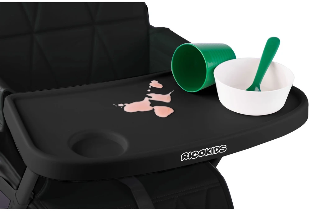 Ricokids Nuco maitinimo kėdutė, juoda