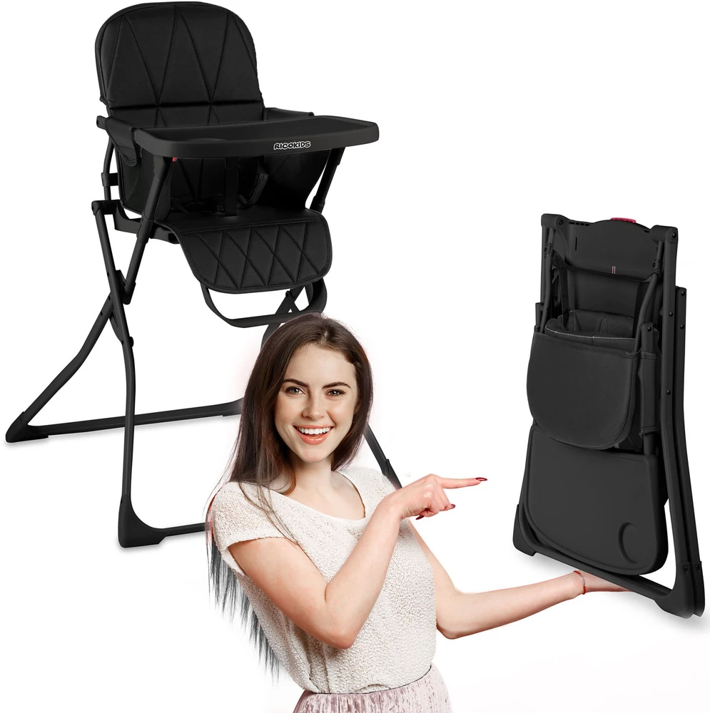 Ricokids Nuco maitinimo kėdutė, juoda