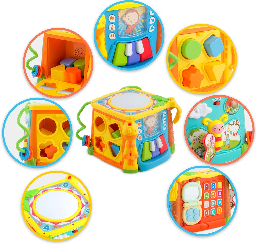Edukacinis žaislinis kubas RK-748 Ricokids