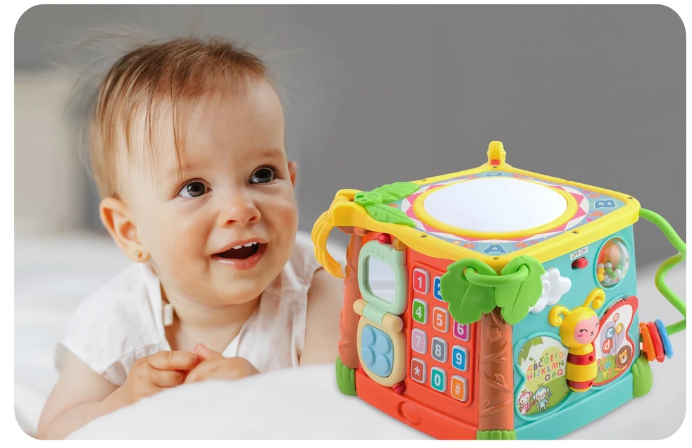 Edukacinis žaislinis kubas RK-748 Ricokids