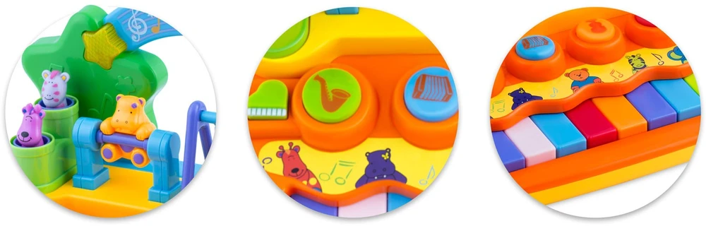Edukacinis žaislinis pianinas RK-749 Ricokids