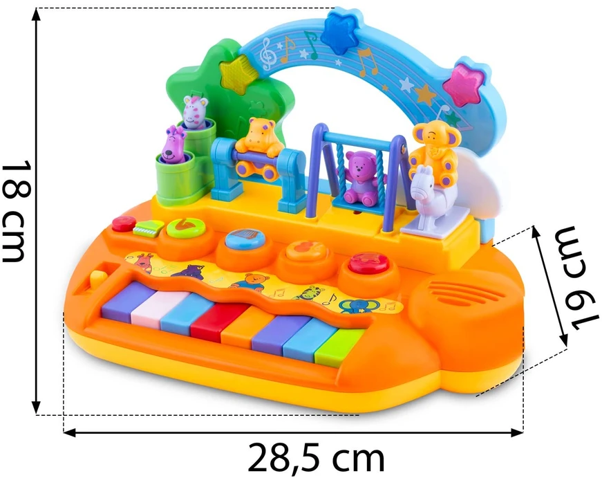 Edukacinis žaislinis pianinas RK-749 Ricokids