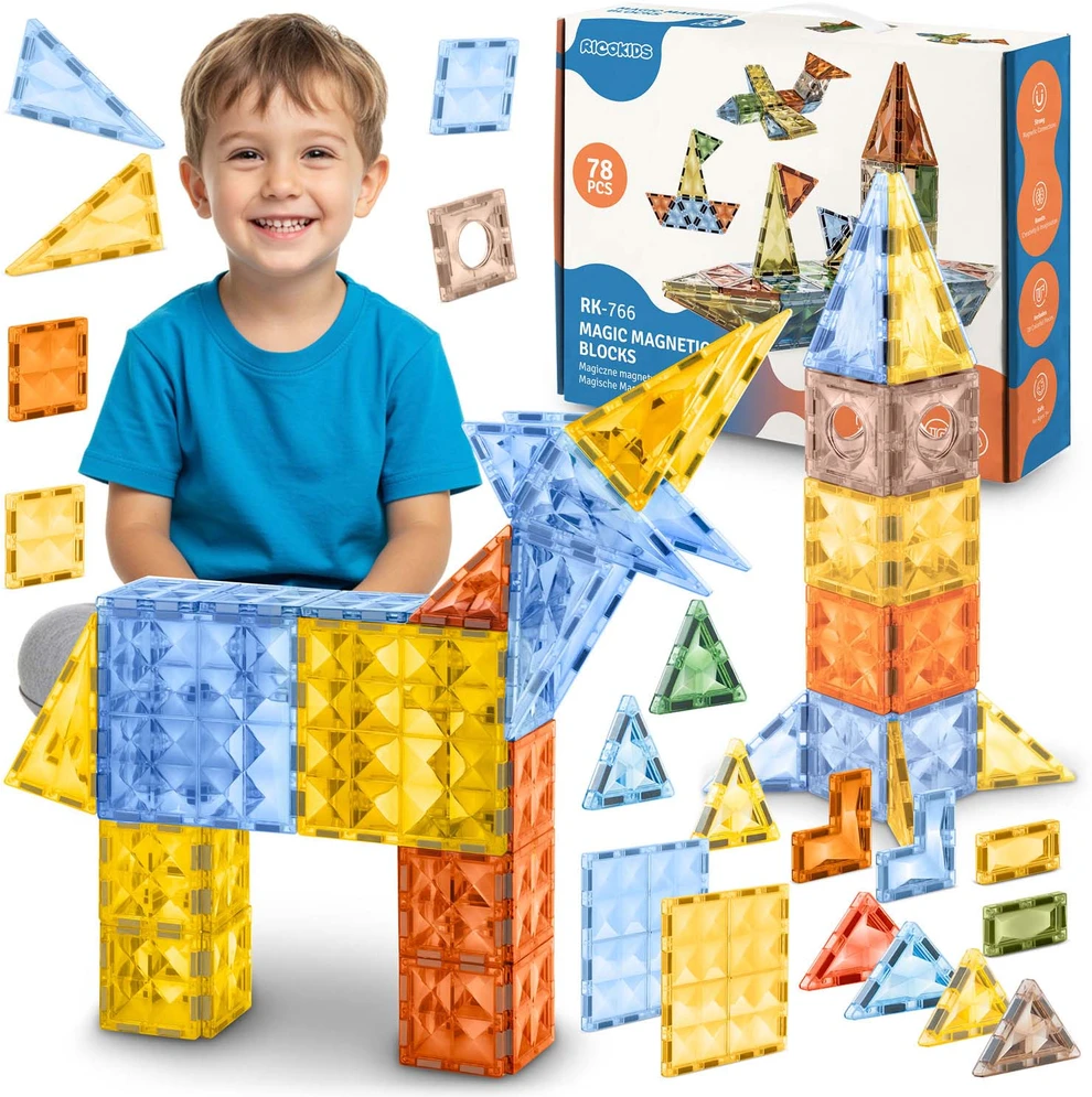 Ricokids RK-766 magnetiniai blokeliai