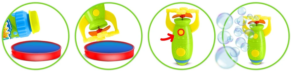 Ricokids RK-908 raketinis burbulų aparatas