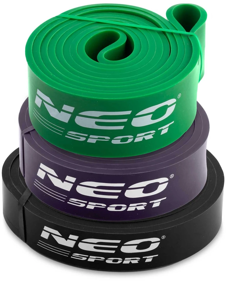 NS-960 Neo-Sport pasipriešinimo juostų rinkinys, 3 vnt.