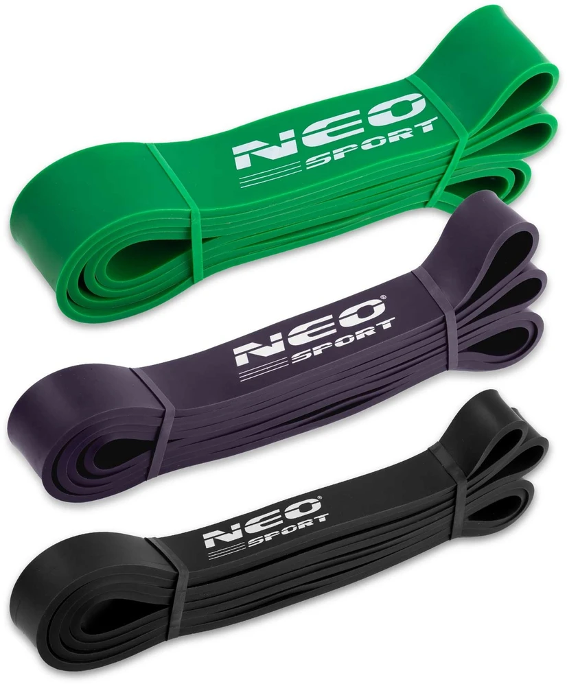 NS-960 Neo-Sport pasipriešinimo juostų rinkinys, 3 vnt.