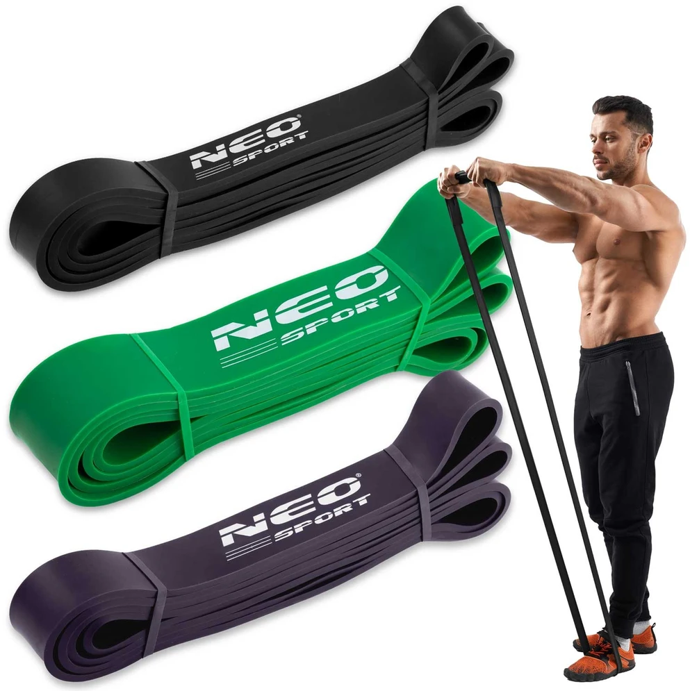 NS-960 Neo-Sport pasipriešinimo juostų rinkinys, 3 vnt.