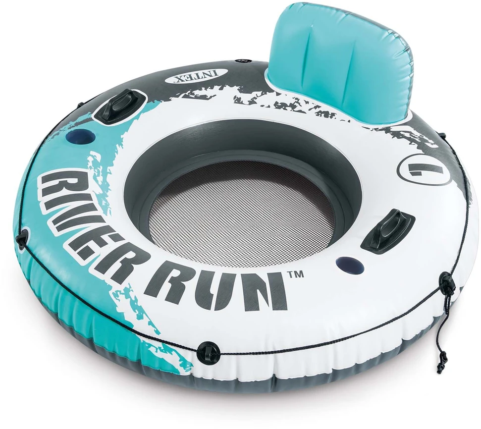 Plaukimo ratas „River Run“, 135 cm, 2 rankenos, Intex, 56825