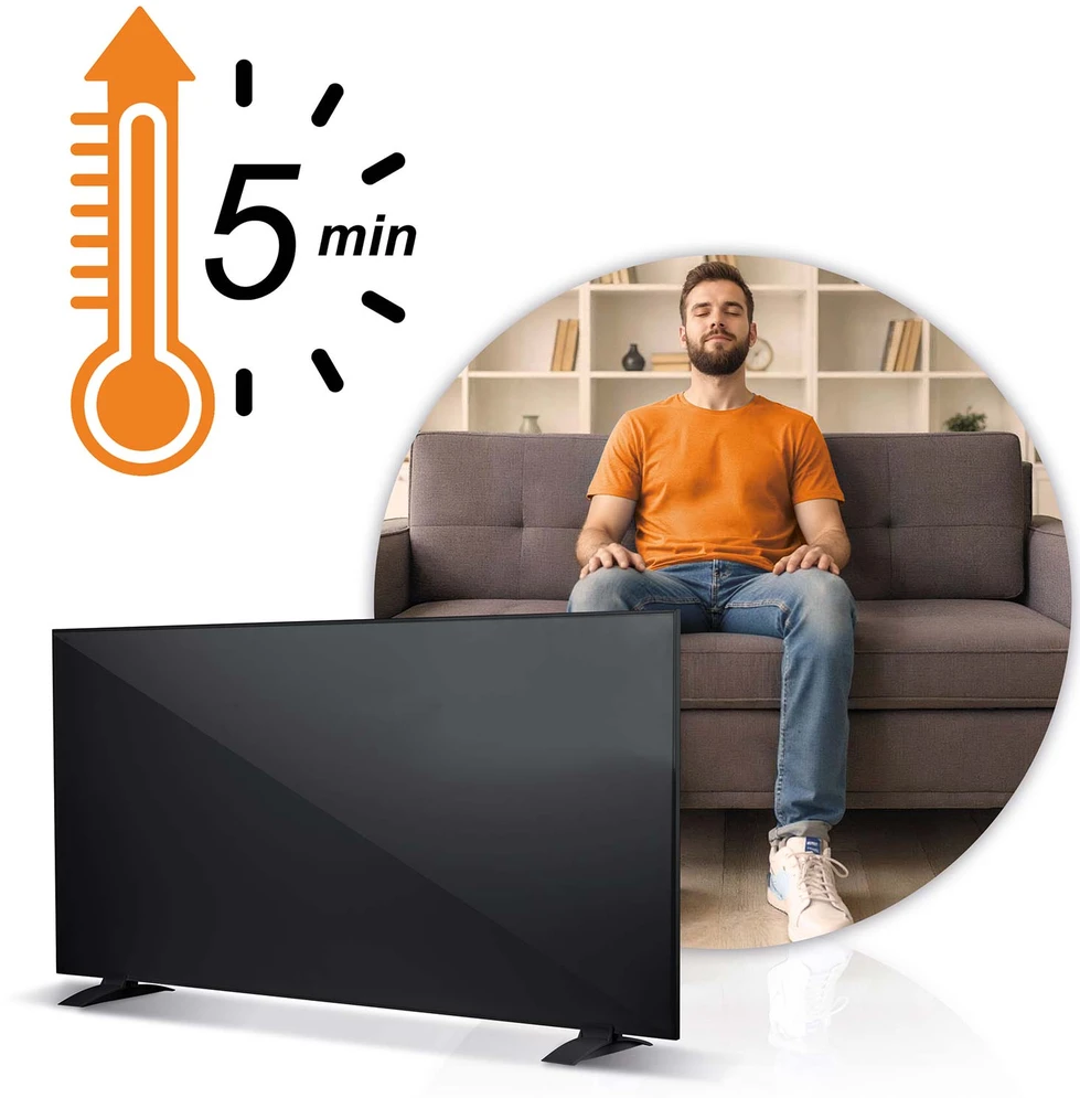 Šildytuvas infraraudonasis spinduliuotės šildytuvas 1000 W Berdsen BD-991