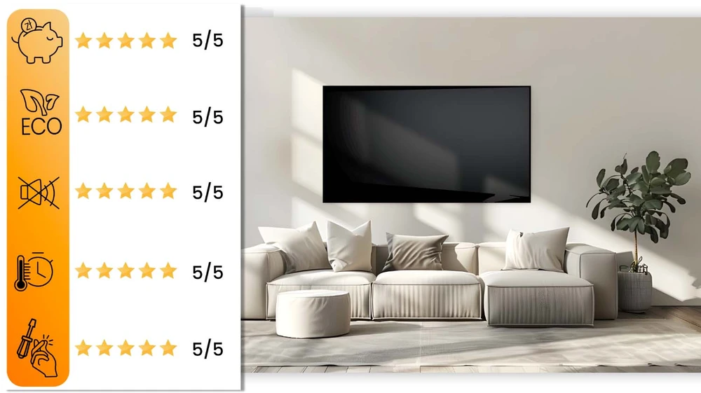 Šildytuvas infraraudonųjų spindulių infraraudonųjų spindulių spinduliuotė 600 W Berdsen BD-980