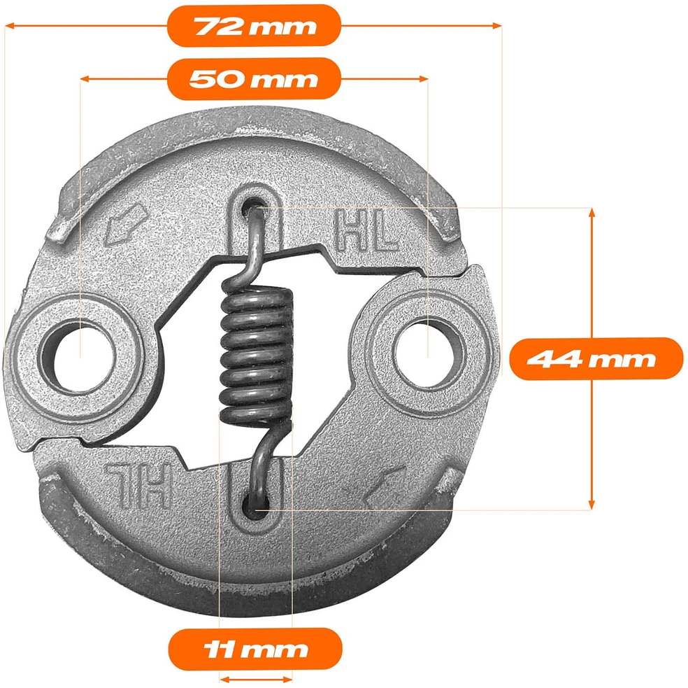 Silnik do kosy spalinowej podkaszarki 52 cc 7500 RPM Humberg HM-615
