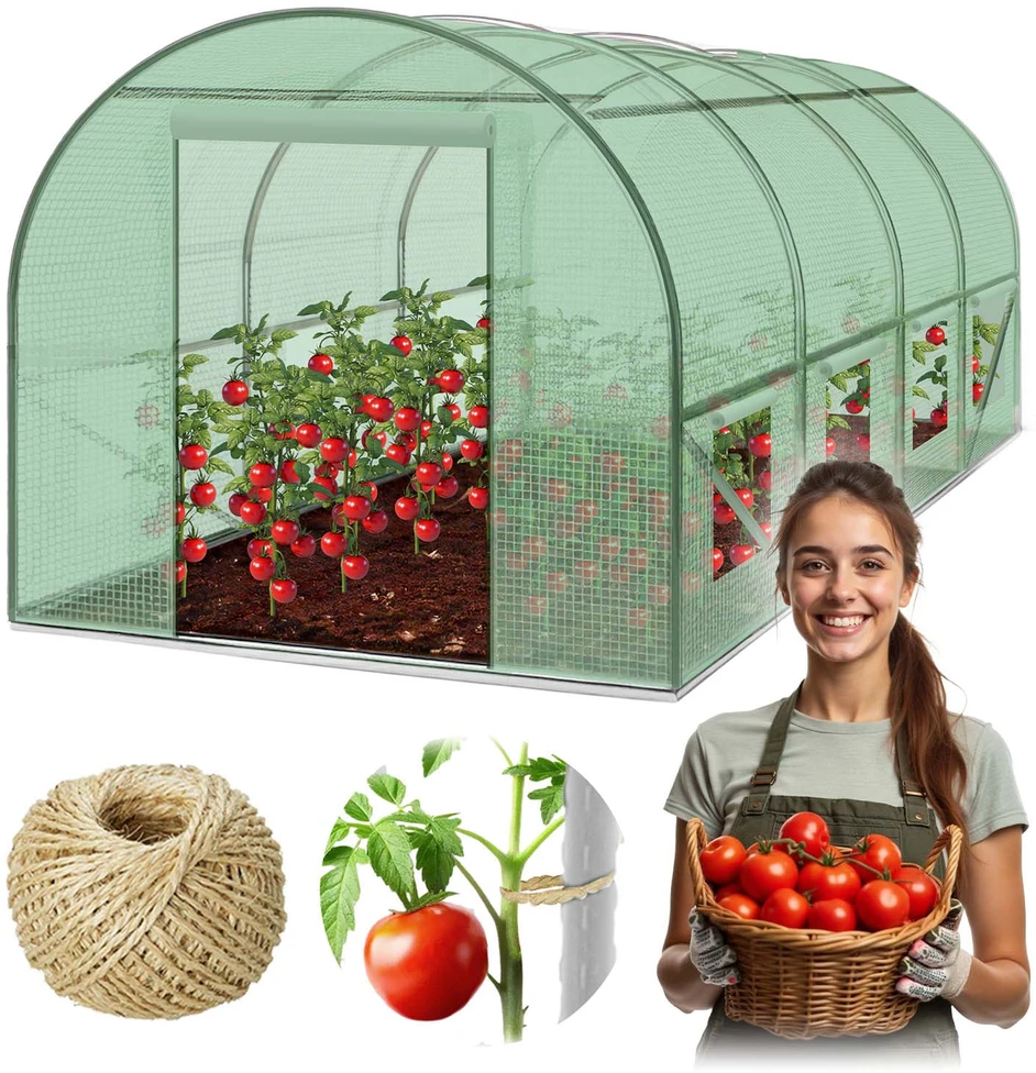 Šiltnamis 2,5 x 4 m (10 m2) Plonos