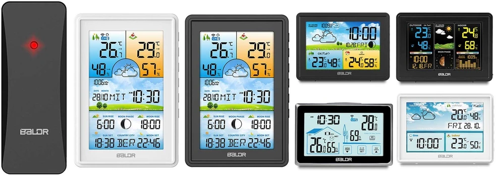 BALDR meteorologijos stoties siųstuvas, juodas
