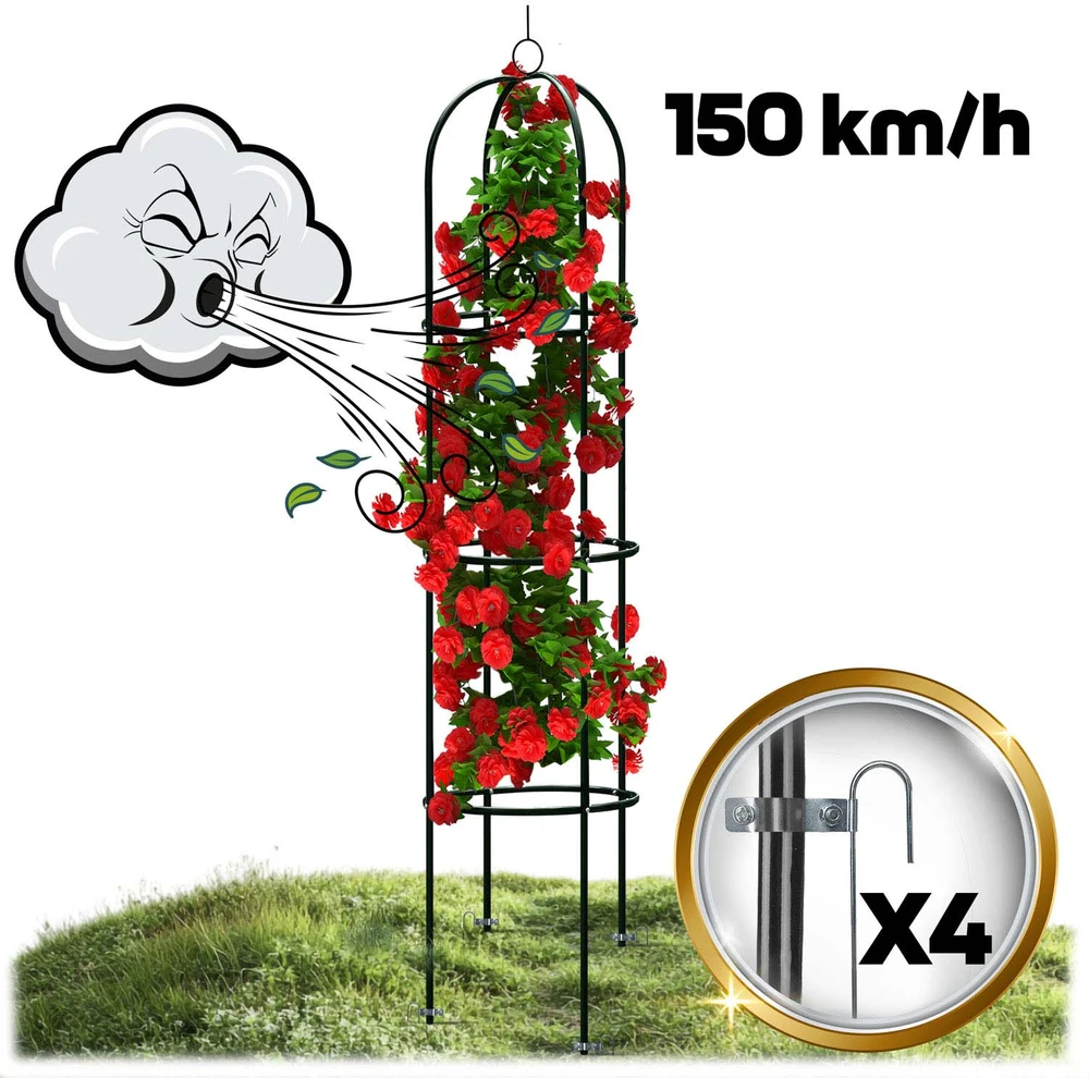 Sodo pavėsinės kolona 200 cm Plonos PL-992