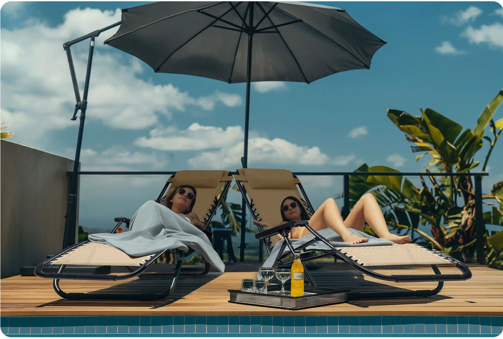 Sulankstomas sodo gultas „Sofotel ChillWell“