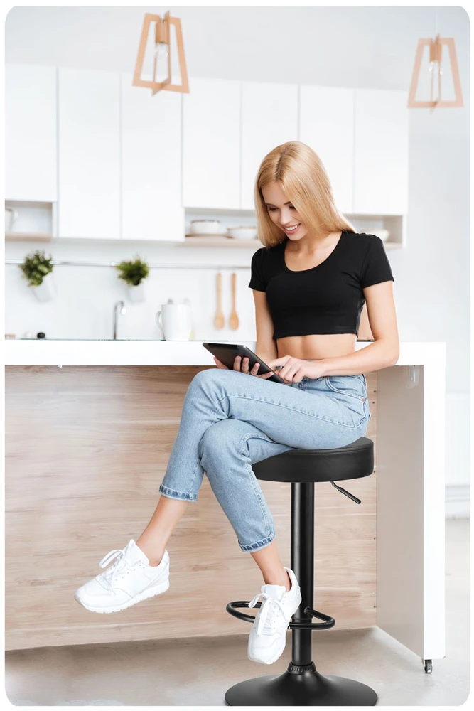 Sofotel Imago juoda baro kėdė - 2 dalys