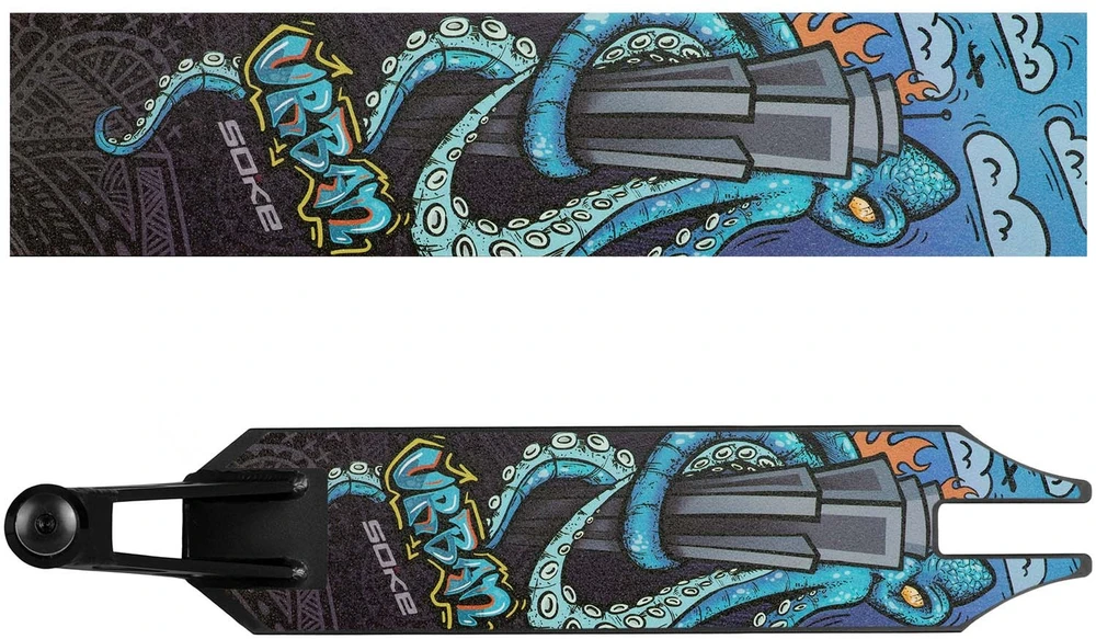 Soke Gripą dengianti švitrinio popieriaus juosta „Octopus“ paspirtukams