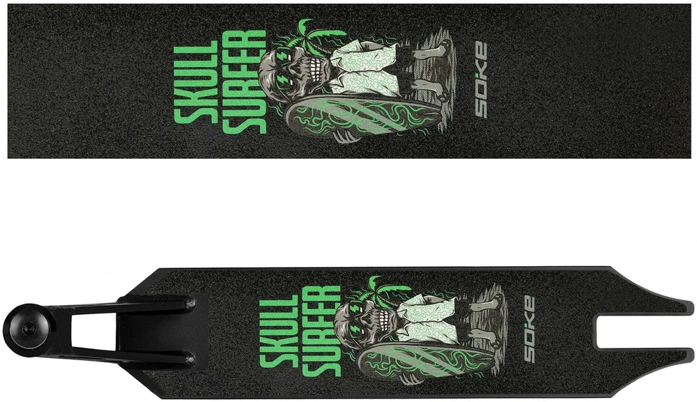 Soke Gripą fiksuojanti švitrinė juosta „Skull Surfer“ paspirtukams