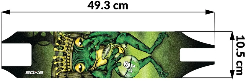 Soke buvo Gripą fiksuojanti juosta paspirtukams - Frog King