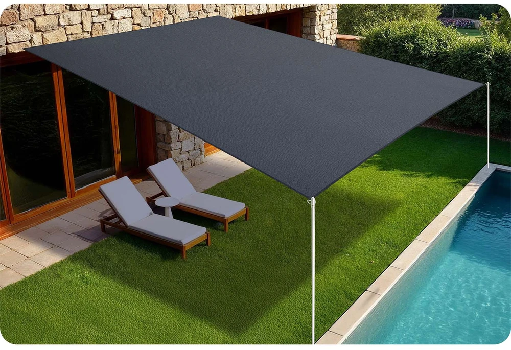 Stačiakampė pavėsinė 3x4m Plonos PL-885 pilka