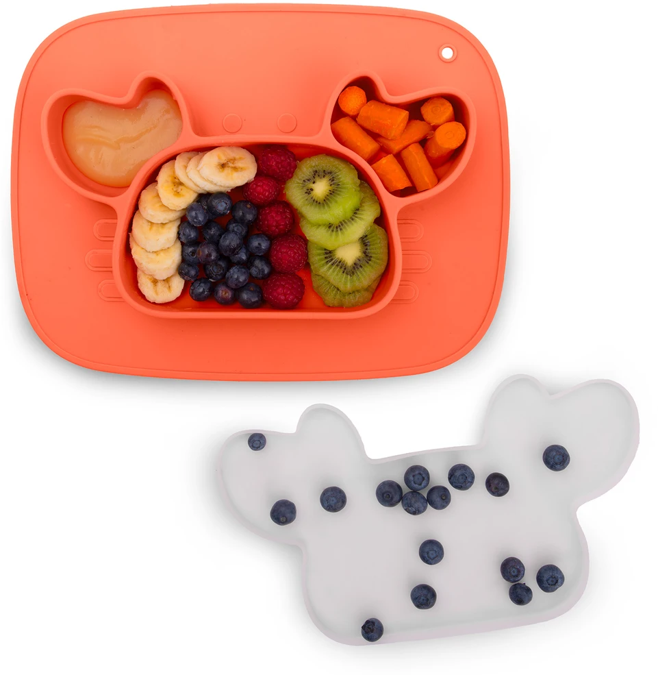 „Ricokids“ silikoninė krabų maitinimo lėkštė vaikams