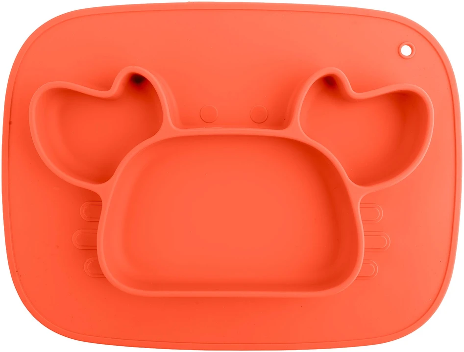 „Ricokids“ silikoninė krabų maitinimo lėkštė vaikams