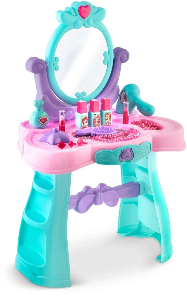 Ricokids 773200 Tualetinis staliukas su veidrodžiu mergaitėms