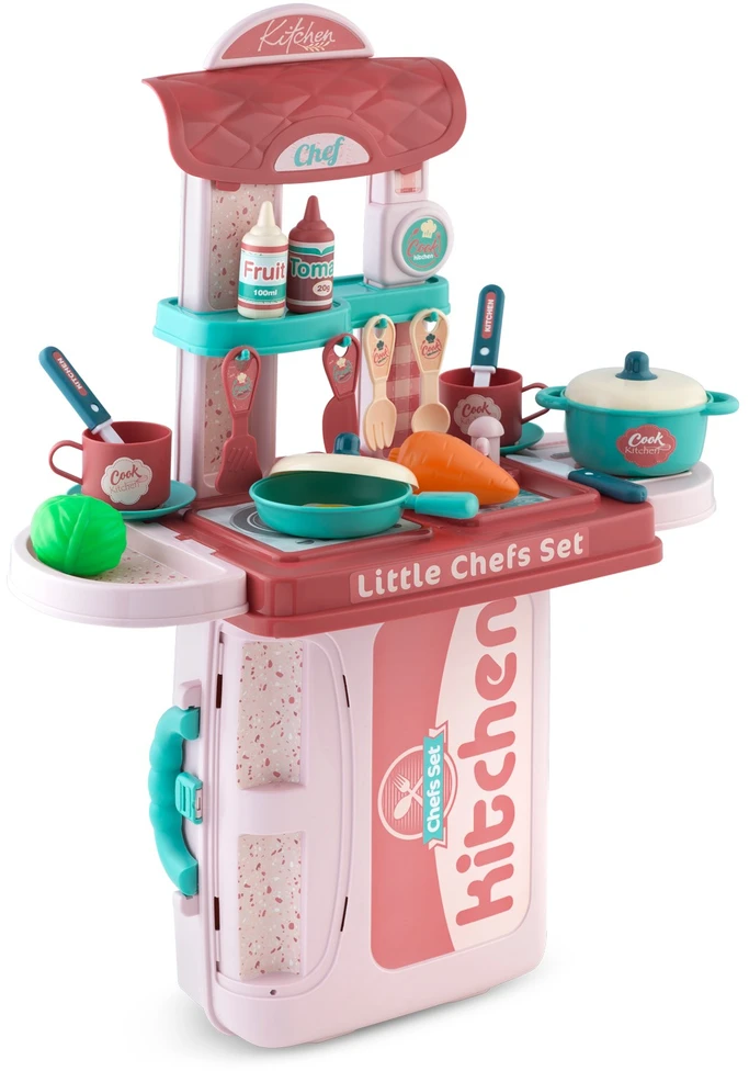 Ricokids 772900 Vaikiška virtuvė su dėklu