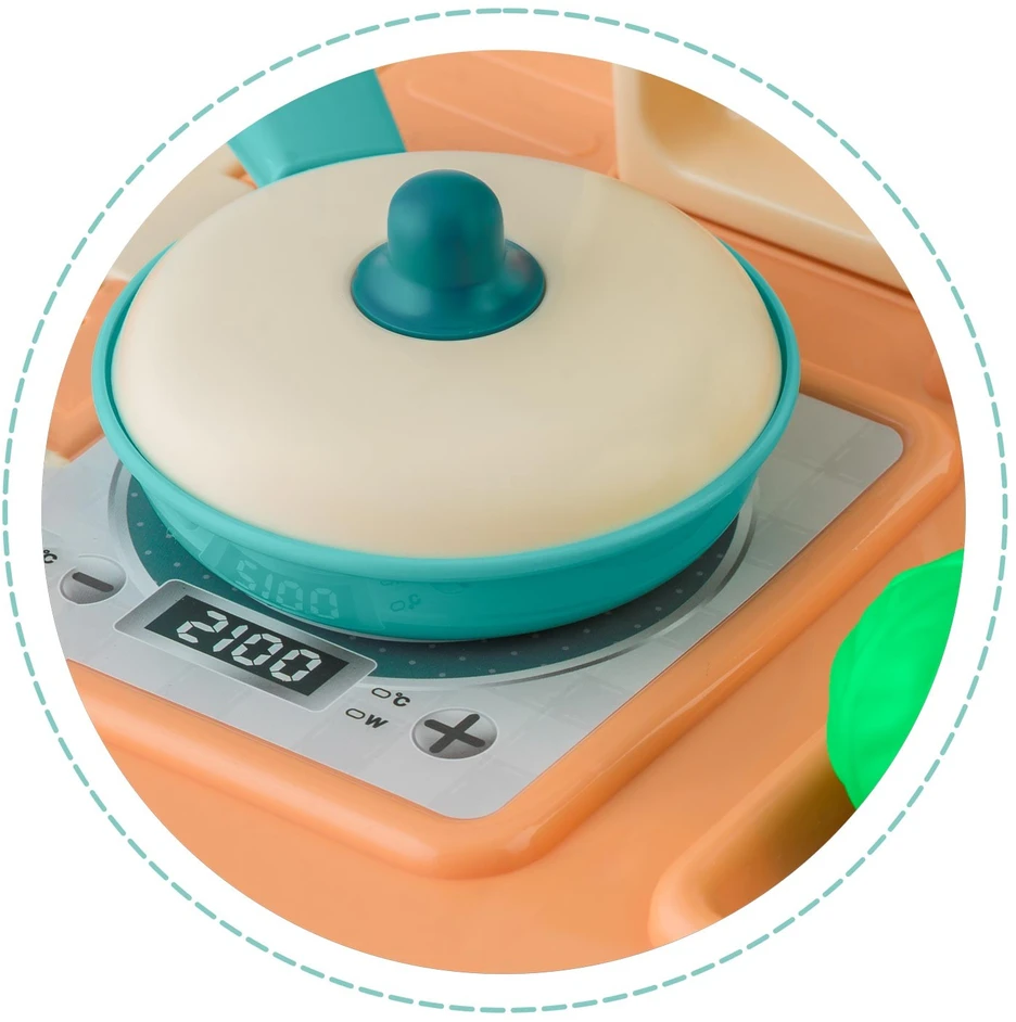 Ricokids 772901 Vaikiška virtuvė su dėklu