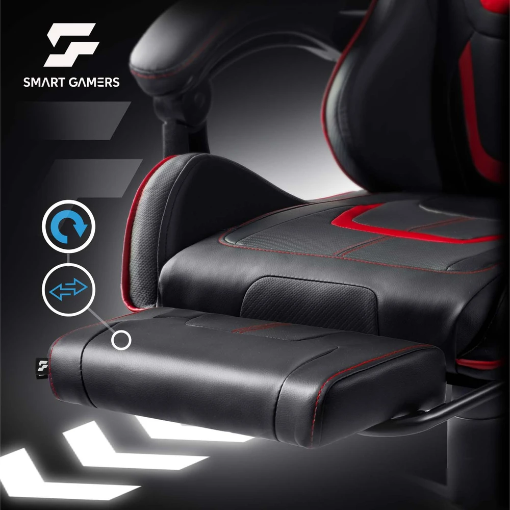 Žaidimų fotelis su pasukamu mechanizmu ir pakoja Specter Sofotel