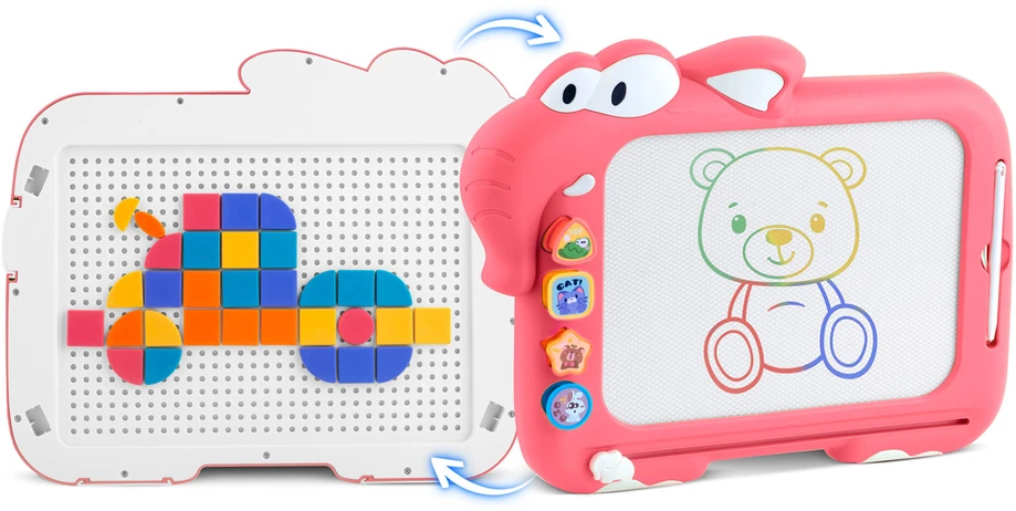Ricokids RK-823 magnetinė dėlionė vaikams, tangramas