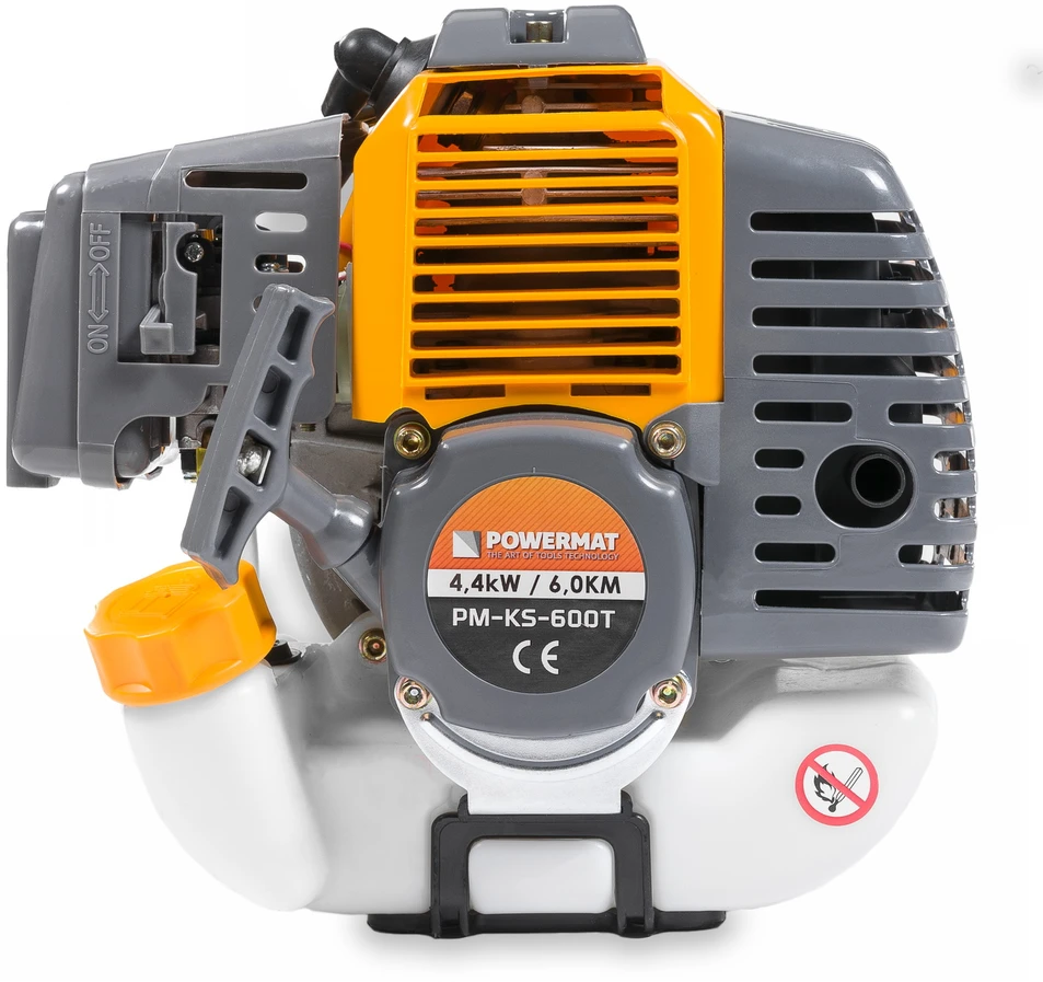 Powermat Benzininė krūmapjovė PM-KS-600T 6KM + priedų rinkinys, 4,4kW
