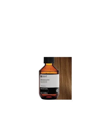 Insight Professional INC160-7.04 INCOLOR AURA "tonas į toną" plaukų dažai 100 ml - WARM TOFFEE