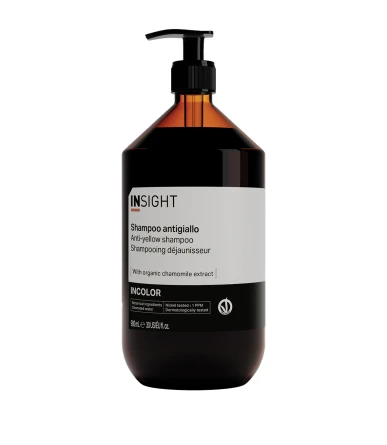 Insight Professional INC210 INSIGHT INCOLOR ANTI-Geltonas šampūnas plaukams 900ml