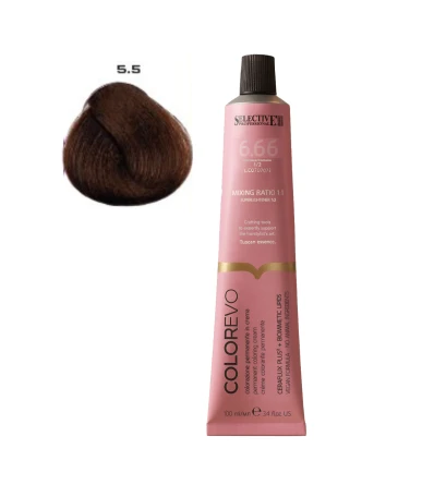 Selective Professional 5.5 COLOREVO mahogany light ruda 100ml