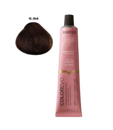 Selective Professional 5.94 COLOREVO copper chocolate light ruda 100ml