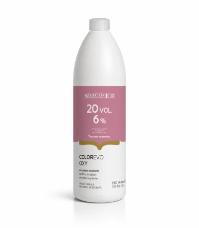 Selective Professional 6% (20 vol.) COLOREVO OXY oksiduojanti emulsija 1000ml
