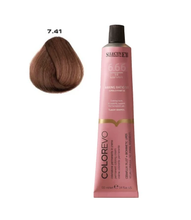 Selective Professional 7.41 COLOREVO ash copper blond 100ml