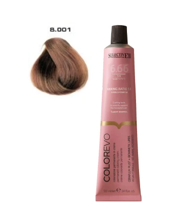 Selective Professional 8.001 COLOREVO ash deep light blond 100ml
