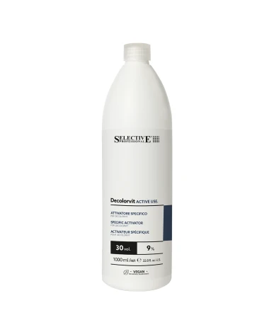 Selective Professional DECOLORVIT ACTIVE USE 30vol (9%) Oksiduojanti emulsija