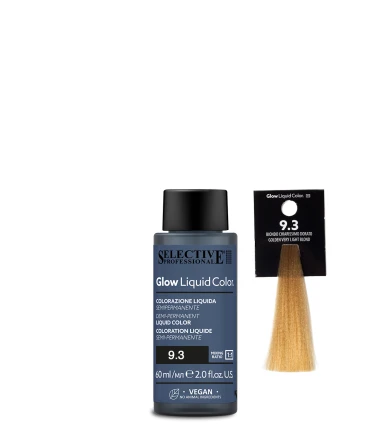 Selective Professional Glow Liquid Color - plaukų tonavimo priemonė - 9.3 - Golden Very Light Blond