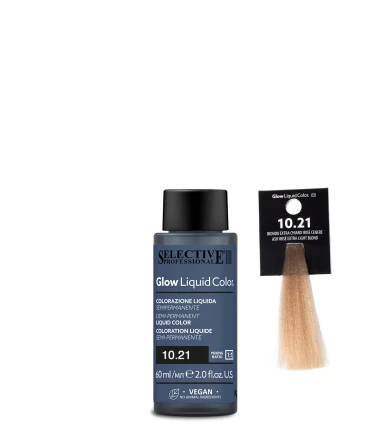 Selective Professional Glow Liquid Color - plaukų tonavimo priemonė - 10.21 - Ash Irisé Extra Light Blond