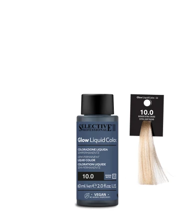 Selective Professional Glow Liquid Color - plaukų tonavimo priemonė - 10.0 - Extra Light Blond
