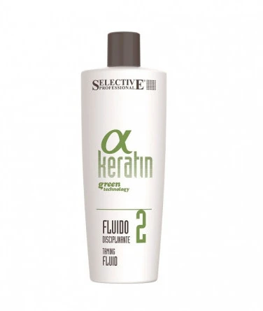 Selective Professional KERATIN TAMING FLUID Ilgalaikio plaukų tiesinimo priemonė 500ml