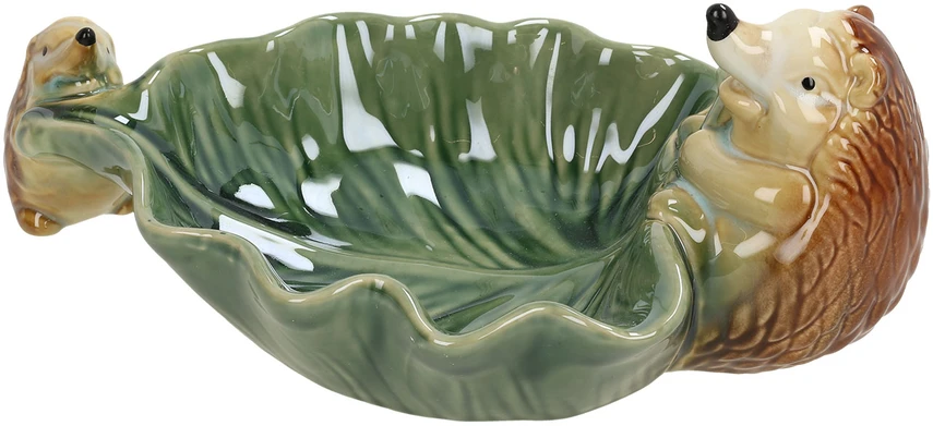 Dekoracija AMY LEAF 28x15x12cm