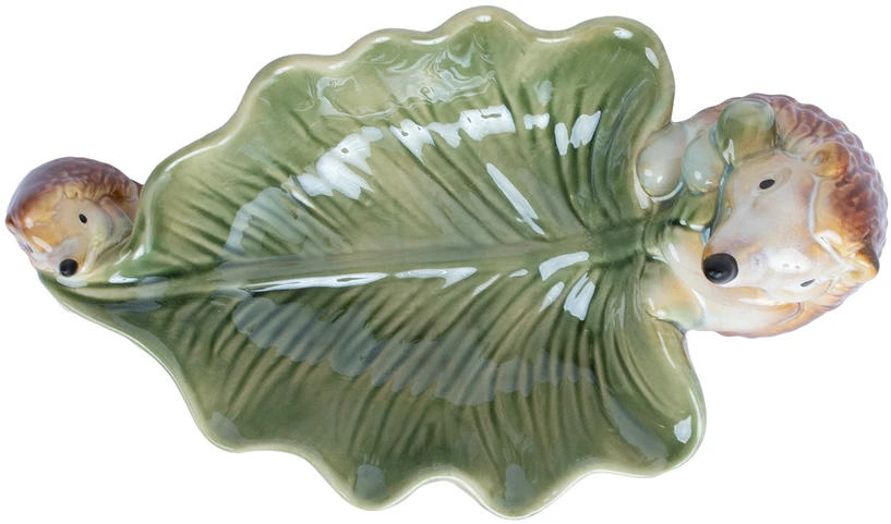 Dekoracija AMY LEAF 28x15x12cm