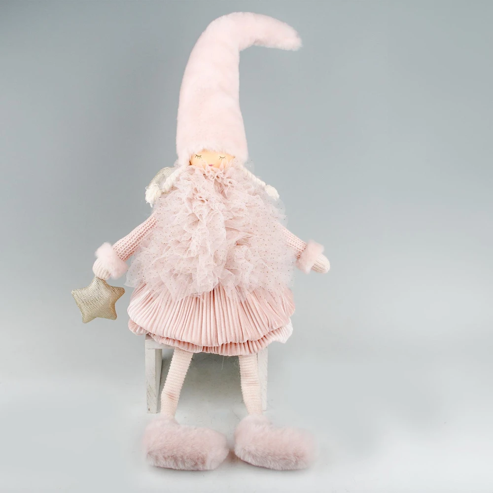 Dekoracija FAB SOFIA H72cm, elfas, rožinė