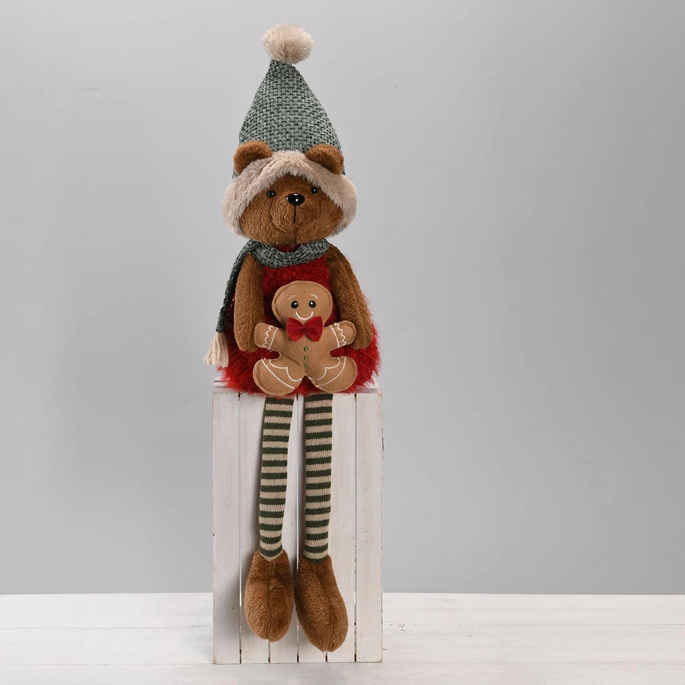 Home4You Dekoracija FUN DORIS H70cm, meška su meduoliais