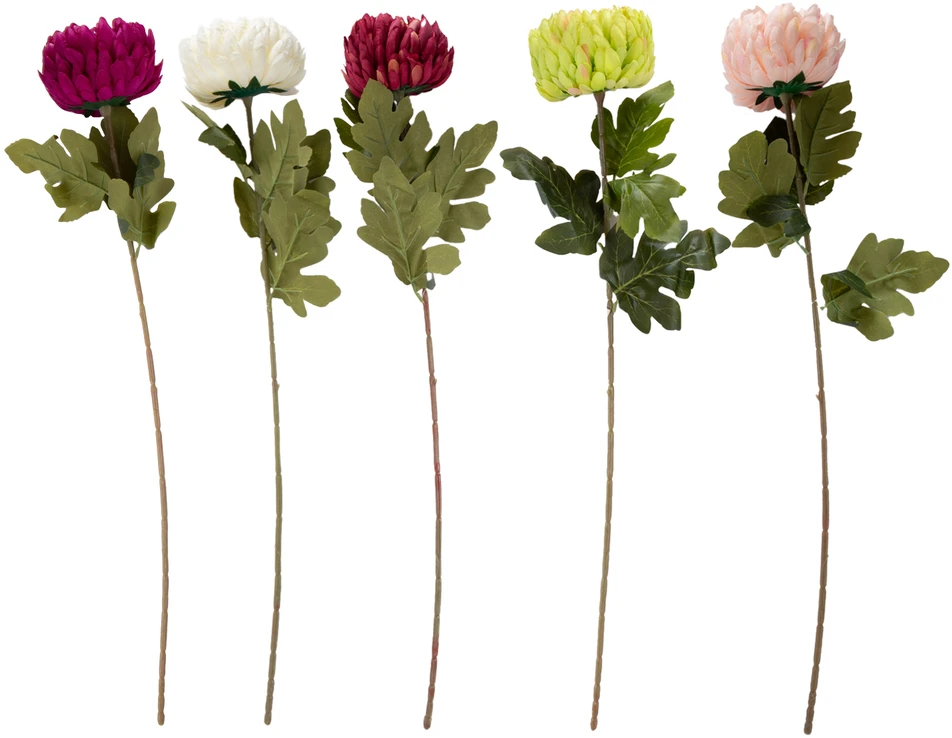 Home4You Dirbtinė gėlė FLOWERLY H74cm, chrizantema